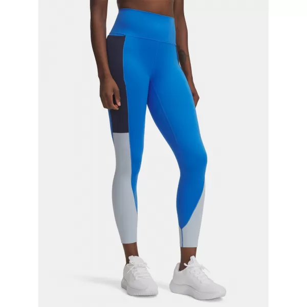  Damen-Leggings MERIDIAN COLORBLOCK ANKLE LG 6004002-402 BLAU Under Armour 
