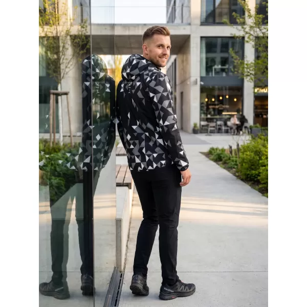  Premium-Softshelljacke für Herren ALTISPORT VOJ/ALM108JACK01 SCHWARZ 