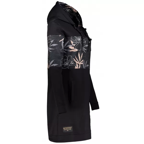  Damen-Sweatshirt ALTISPORT HETHER SCHWARZ 