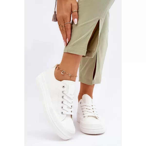  Damen-Sneaker BIG STAR LL274968 WEISS Big Star Shoes 