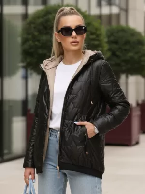 Damenjacke DSTREET TY5546 SCHWARZ