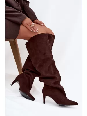 Damenstiefel BOTO MAVILLA 38998 KAFFEE