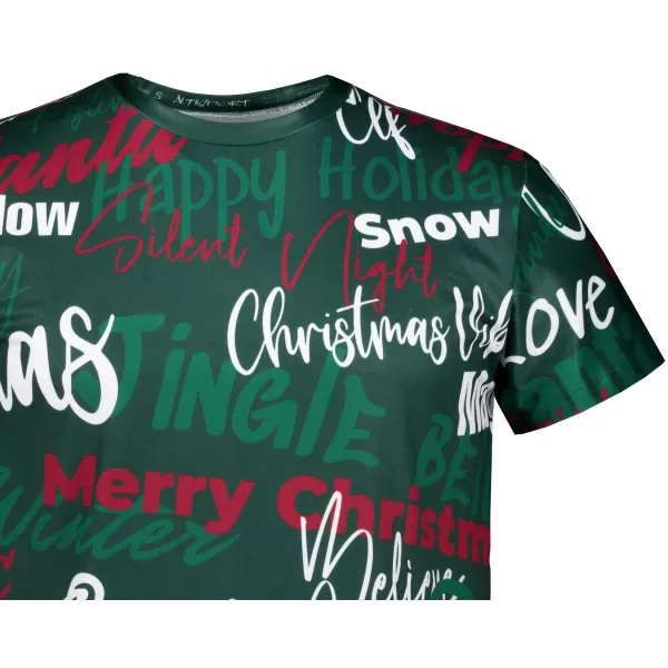  Herren-Weihnachtsshirt Premium ALTISPORT VOJ/ALMVN9TR06 GRÜN 