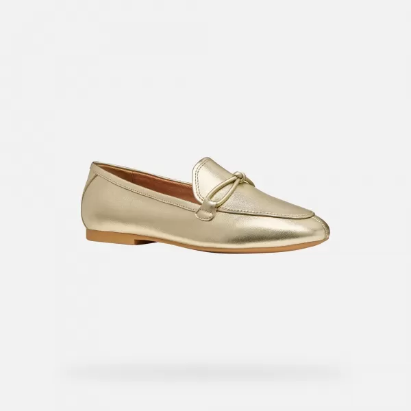  Damenmokassins GEOX NEW PALMARIA G012922 GOLDEN 