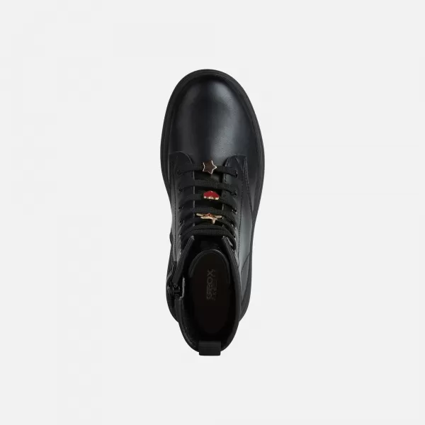  Stiefeletten für Mädchen GEOX PHAOLAE J26ETA000BCC9999 SCHWARZ 
