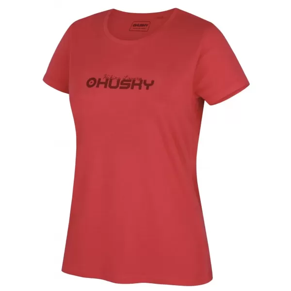  Damen-T-Shirt HUSKY TEE HIKE L ROSA 