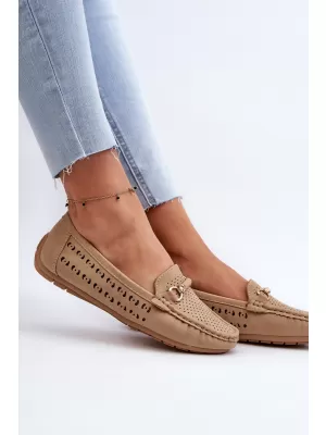 Damenmokassins BOTO RASIRNA 31619 KHAKI