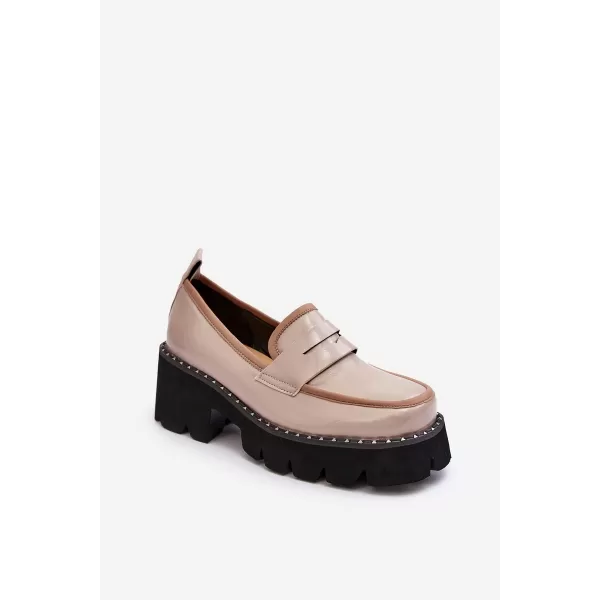  Damenmokassins D&A MR870-32 BEIGE 