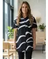 Premium-Shirt für Damen ALTISPORT VOJ/ALW088KOS01 SCHWARZ