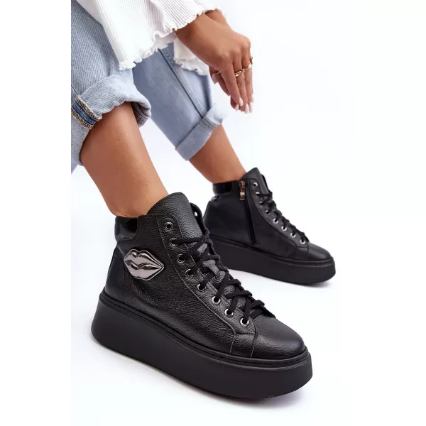 Damen-Sneaker BOTO KATERIN 28160 SCHWARZ 