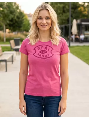 Damen-T-Shirt SAM 73 PROKREPU 007 ROSA