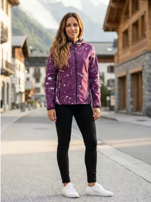 Premium-Softshelljacke für Damen ALTISPORT VOJ/ALW034JACK01 FUCHSIE