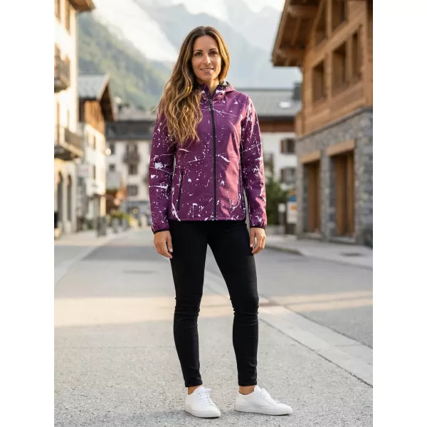  Premium-Softshelljacke für Damen ALTISPORT VOJ/ALW034JACK01 FUCHSIE 
