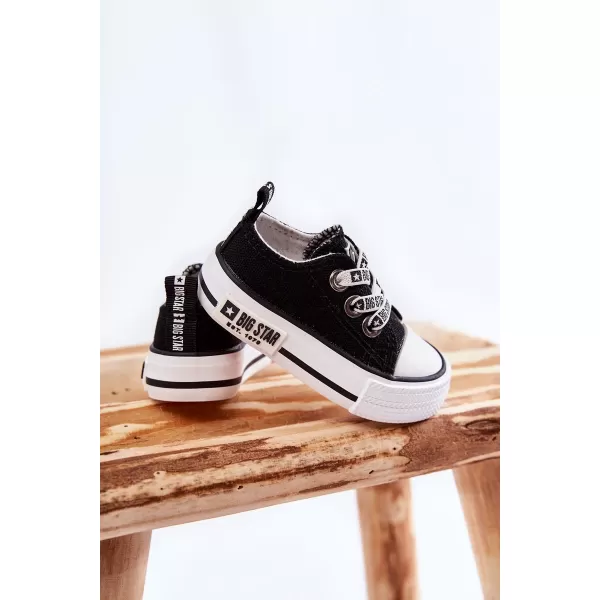  Kinder-Sneaker BIG STAR KK374049 SCHWARZ Big Star Shoes 
