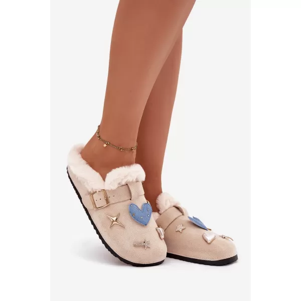  Damenhausschuhe BOTO THALORA 40802 BEIGE 