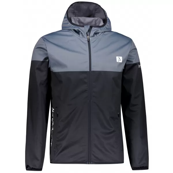  Premium-Softshelljacke für Herren ALTISPORT VOJ/ALM051JACK01 GRÄULICHES SCHWARZ 