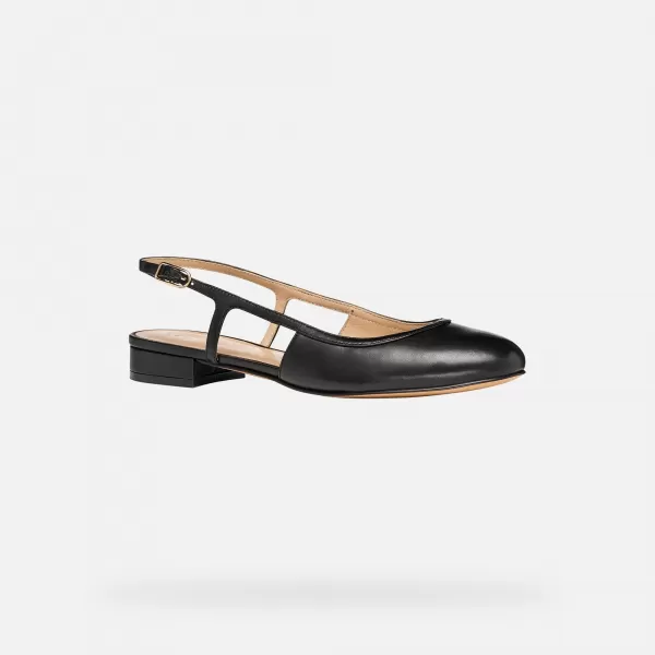  Ballerinas für Damen GEOX VIRNILISA B G012910 SCHWARZ 