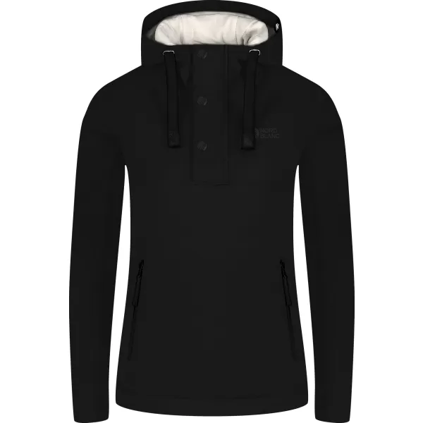 Softshelljacke für Damen NORDBLANC SHOAL NBSSL8341 SCHWARZ 