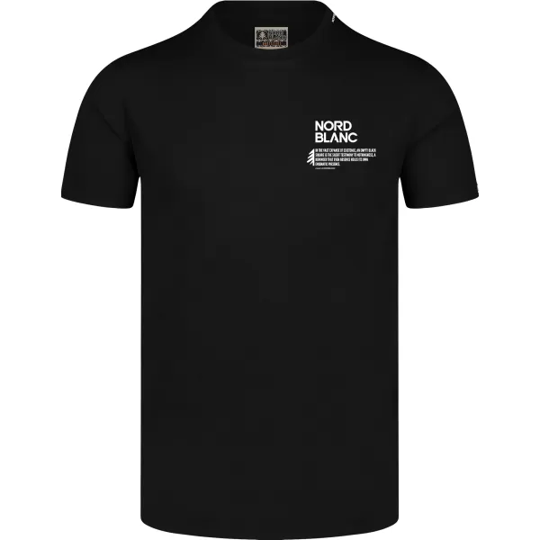 Herren-T-Shirt NORDBLANC NOTHINGNESS NBSMT8150 SCHWARZ 