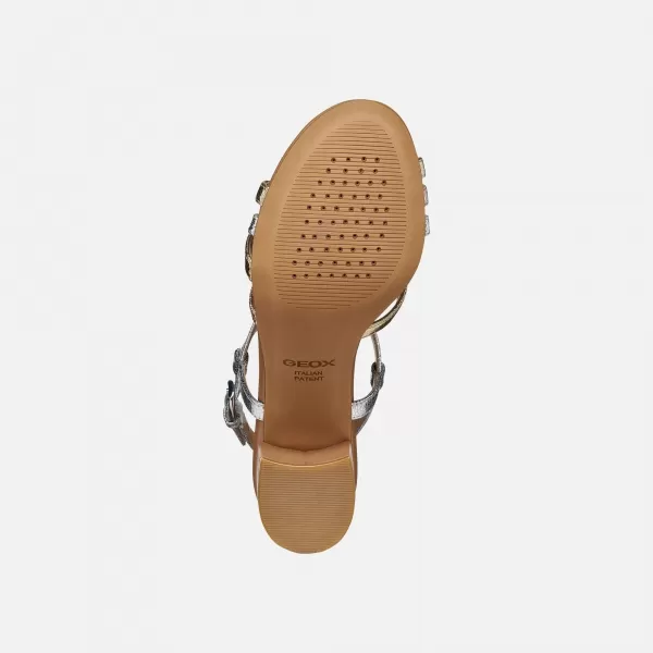  Damensandalen GEOX VIRNILISA 65 S G012824 GOLDEN 
