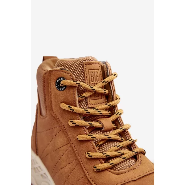  Kinder-Winterschuhe BIG STAR MM374202 CAMEL Big Star Shoes 