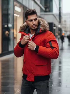 Herrenjacke DSTREET TX2875 ROT