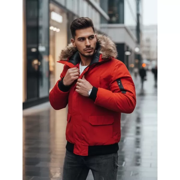  Herrenjacke DSTREET TX2875 ROT 