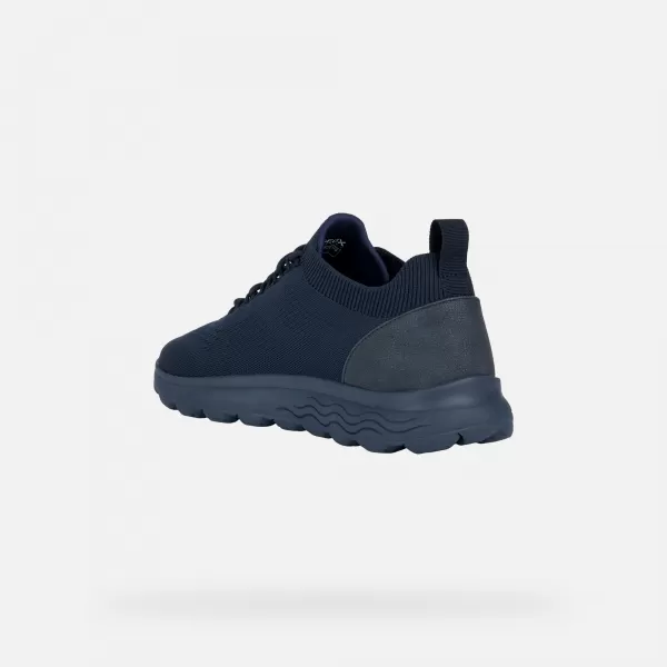  Herren-Sneaker GEOX SPHERICA G006450 DUNKELBLAU 