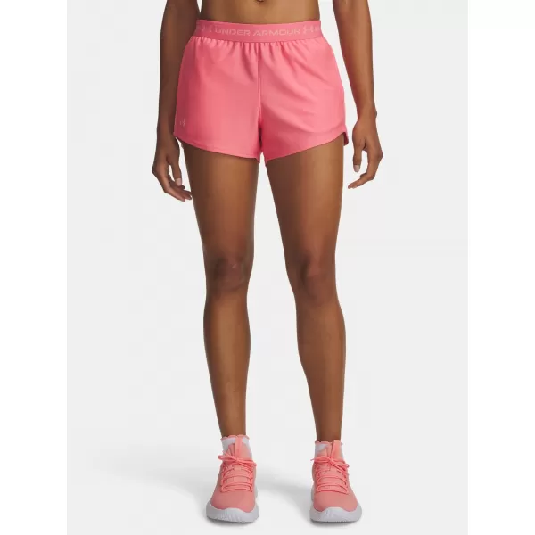  Damen-Shorts UNDER ARMOUR TECH PLAY UP SHORTS 1389882-600 ROSA 
