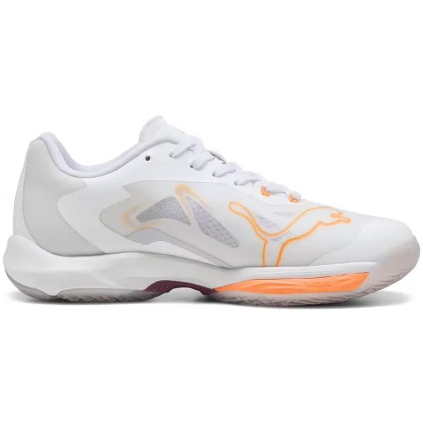 Damenschuhe PUMA VANTAGE NITRO W+ 108563-01 WEIß/BEERE/HITZEFEUER/FLIEDER 
