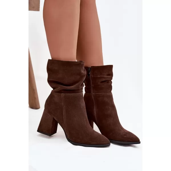  Damenstiefel ZAZOO 4216 BRAUN 