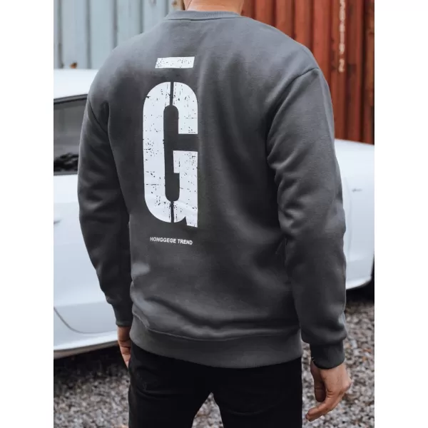  Herren-Sweatshirt DSTREET BX5921 DUNKELGRAU 