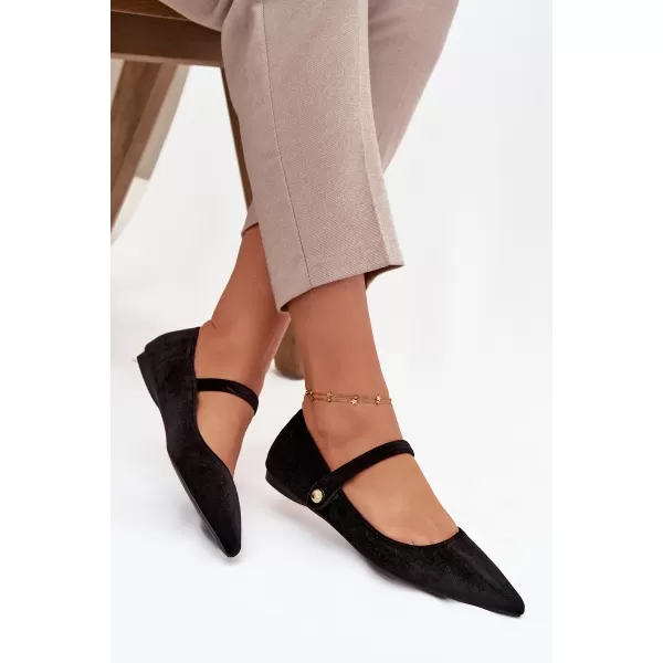 Ballerinas für Damen BOTO GISANNE 40573 SCHWARZ 