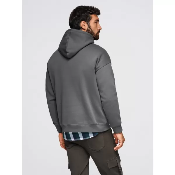  Herren-Sweatshirt OMBRE OM-SSNZ-0241 GRAPHIT 