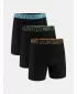 Herren-Boxershorts UNDER ARMOUR UA PERFORMANCE TECH - SOLID 6IN - 3PK 1383878-003 BLACK