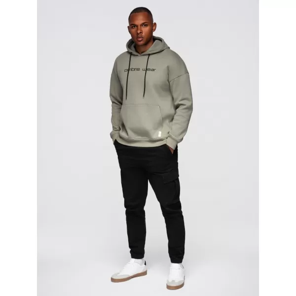  Herren-Sweatshirt OMBRE OM-SSNZ-0241 KHAKI 