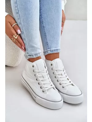 Damen-Sneaker BIG STAR OO274A473 WEISS Big Star Shoes