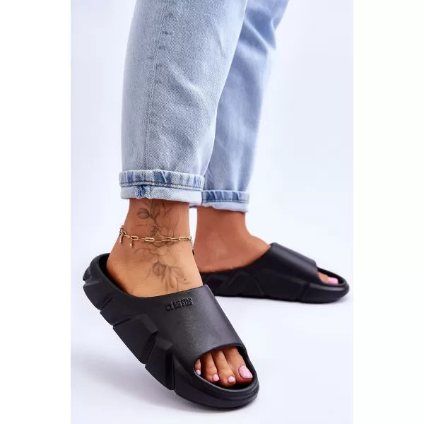  Damenhausschuhe BIG STAR LL274594 SCHWARZ Big Star Shoes 