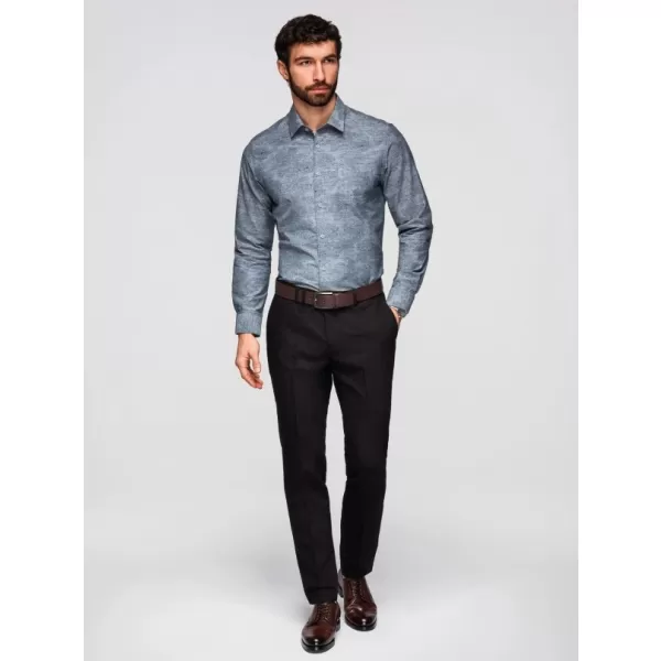 Herrenhemd OMBRE K701 GRAU 