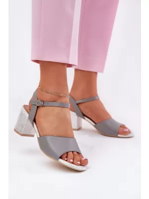 Damensandalen VINCEZA 20275 GRAU