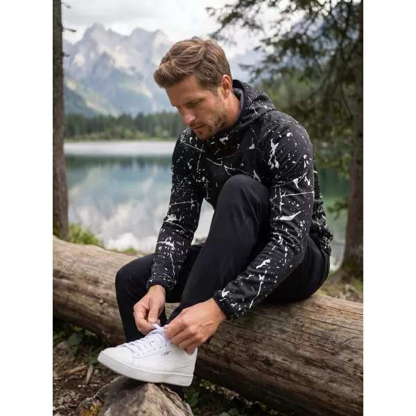  Premium-Softshelljacke für Herren ALTISPORT VOJ/ALM034JACK01 SCHWARZ 
