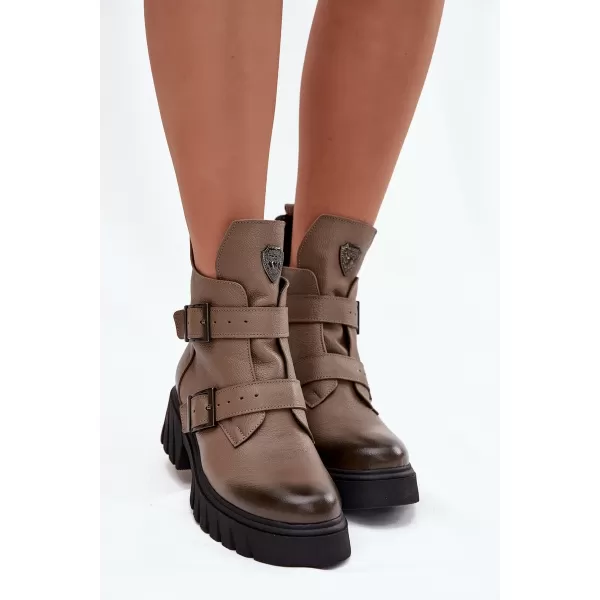  Damenschuhe ZAZOO 60482 BEIGE 