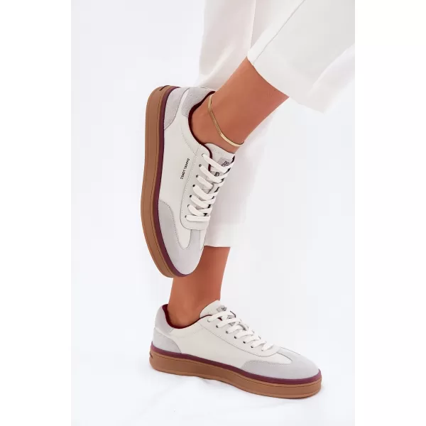  Damen-Sneaker LOPEZ JUST DARE SS2D4008 WEISS/GRAU Daniel Lopez Just Dare 