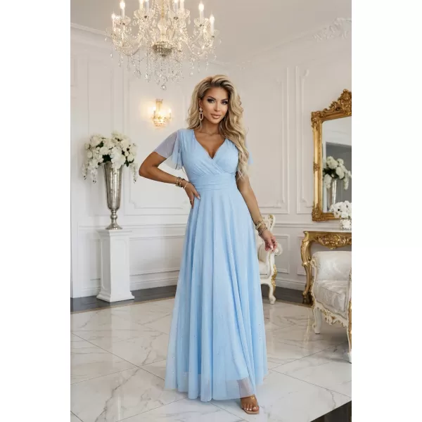  Kleid NUMOCO 635-6 AZURBLAU 