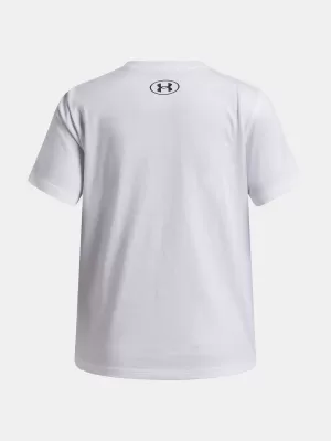Mädchen-T-Shirt UNDER ARMOUR UA G STAR LOGO LOCKERTAG SS 6009718-100 WEIß