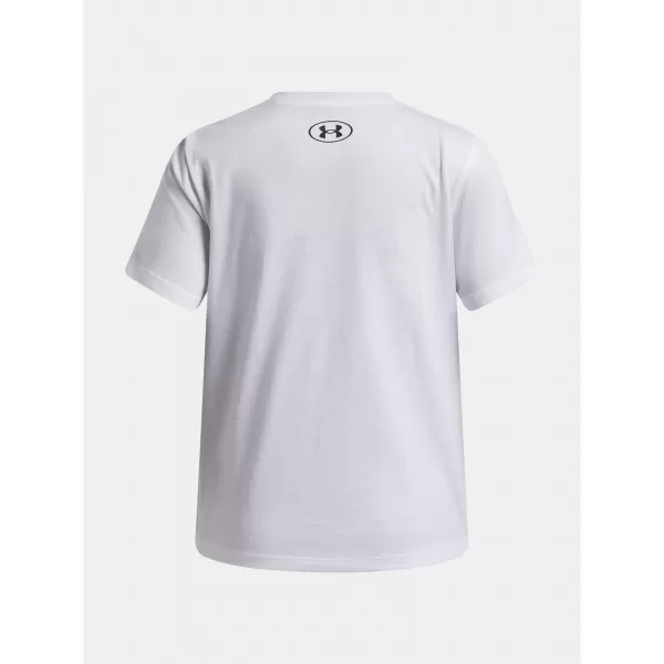  Mädchen-T-Shirt UNDER ARMOUR UA G STAR LOGO LOCKERTAG SS 6009718-100 WEIß 