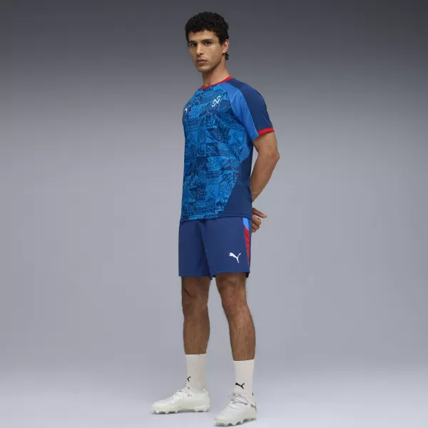  Herrenshorts PUMA NEYMAR JR PLAYMAKER TRGSHORT 660316-10 BLAZING BLUE/ LEUCHTENDES BLAU/PUMA-WEIß/ULTRA 