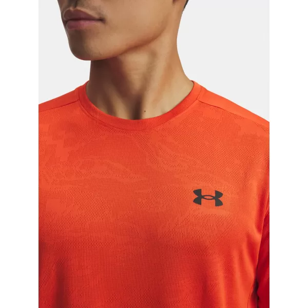  Herren-T-Shirt UNDER ARMOUR UA TECH VENT JACQUARD SS 1377052-844 ORANGE 
