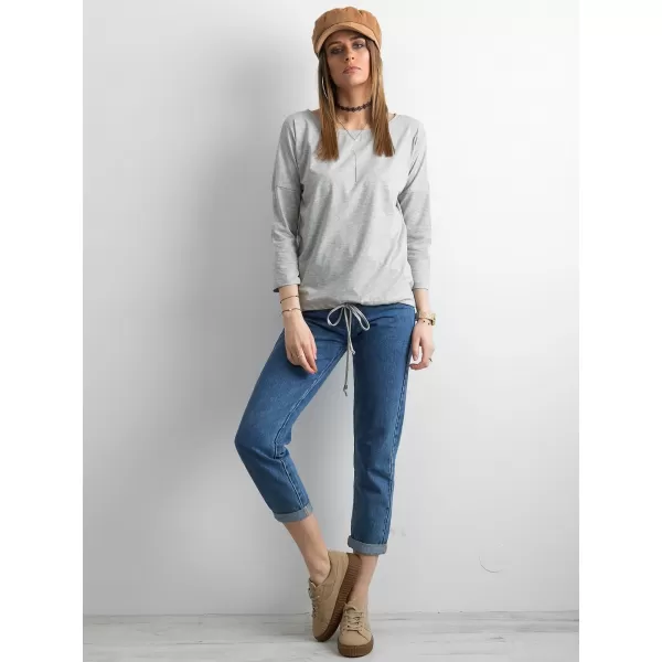  Damenbluse BASIC FEEL GOOD RV-BZ-4691.42P GRAU 