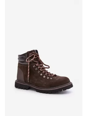 Herrenschuhe BIG STAR OO174644 BRAUN/BEIGE Big Star Shoes